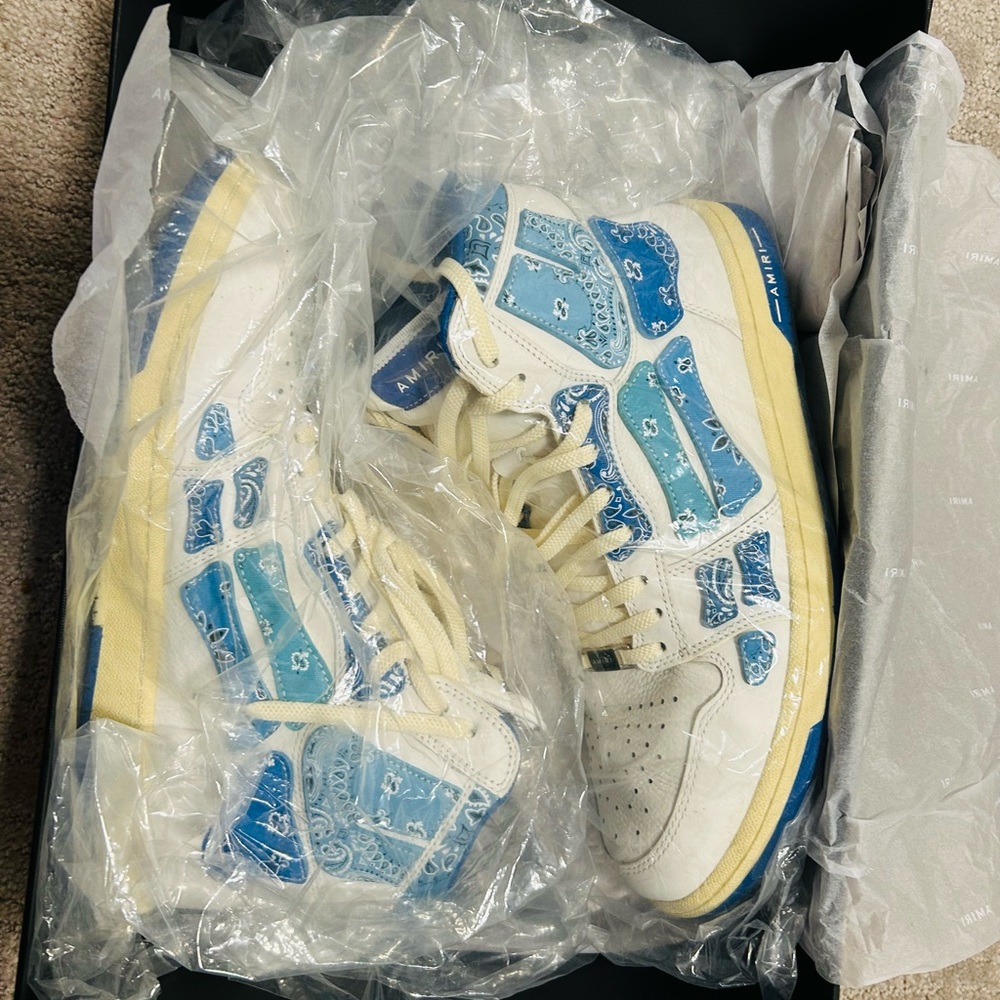 Amiri Hi top skel sneaker
